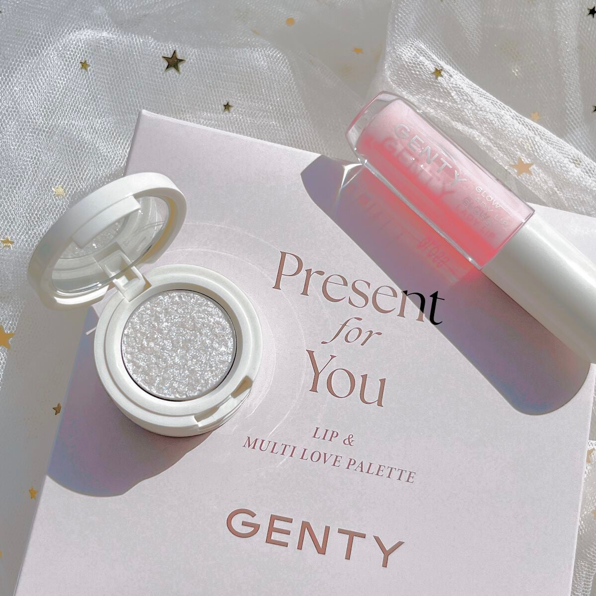 ジェンティー マルチ ラブ パレット /GENTY/ジェル・クリームアイシャドウを使ったクチコミ(3枚目)