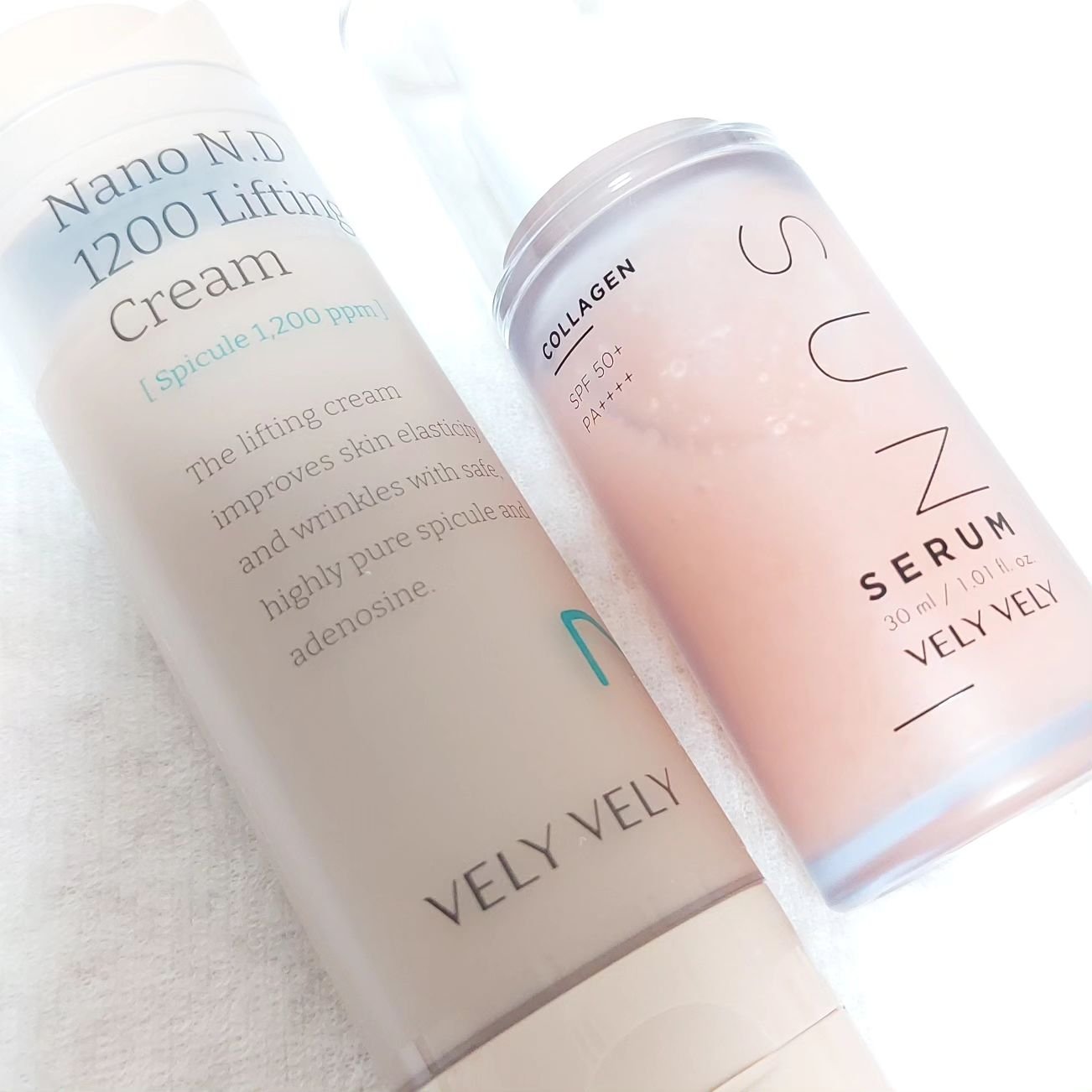 ハリケアコラーゲンサンセラム/VELY VELY/日焼け止めジェルを使ったクチコミ（1枚目）