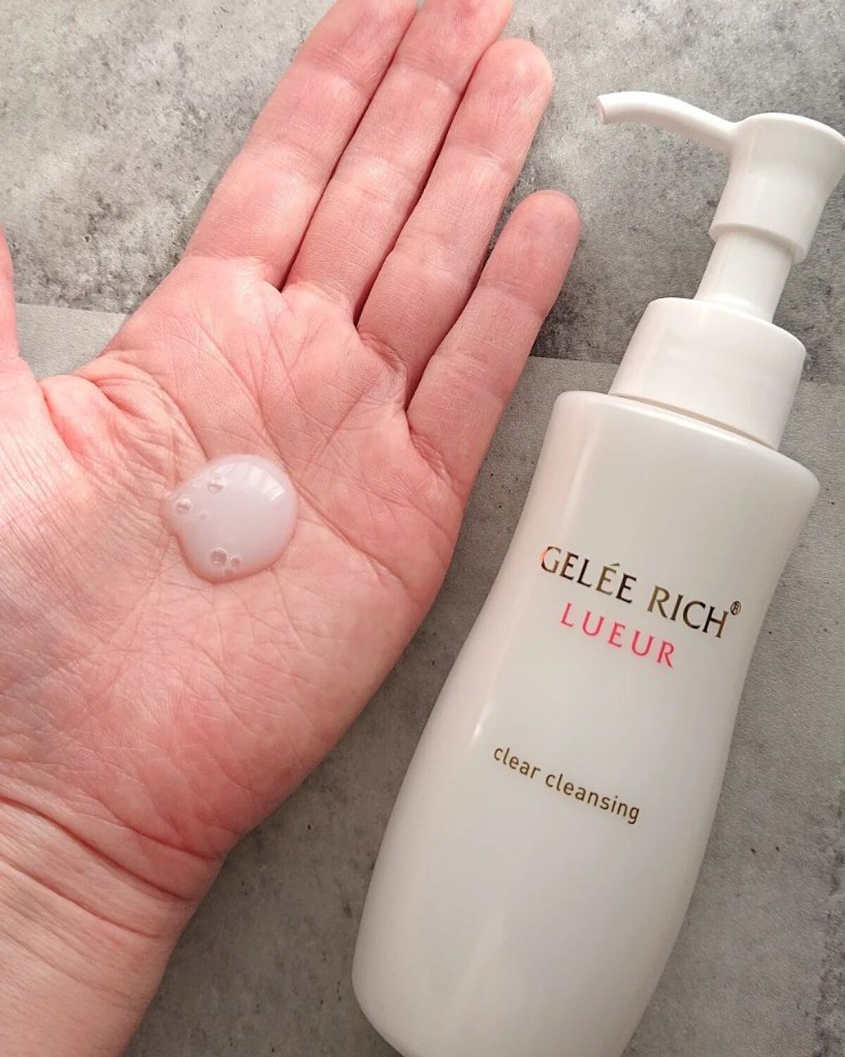 リュール クリアクレンジング/ジュレリッチ/クレンジングジェルを使ったクチコミ（1枚目）