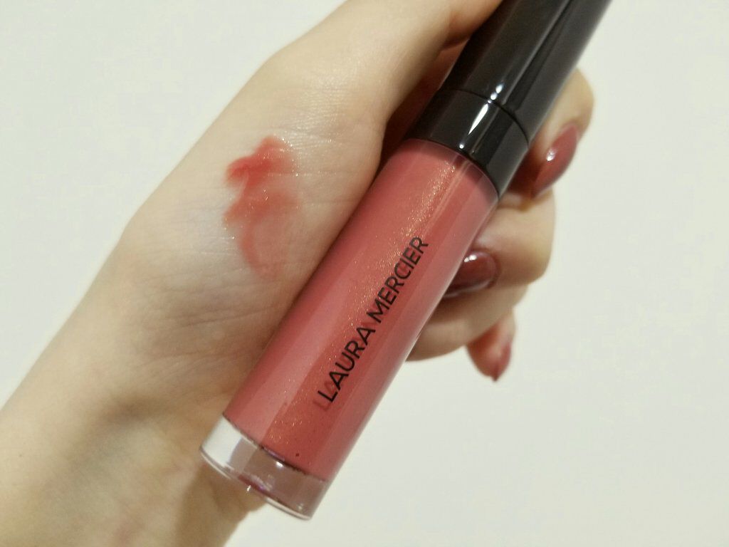 リップ グラッセ ハイドレーティング バームグロス 360 CHERRY BLOSSOM/ローラ メルシエ/リップグロスを使ったクチコミ（2枚目）