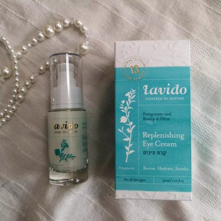 リプレニッシングアイクリーム/Lavido/アイケア・アイクリームを使ったクチコミ(1枚目)