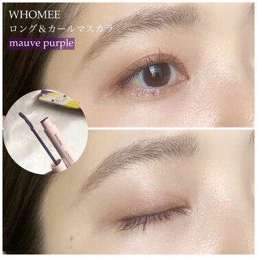 ロング カールマスカラ Mauve Purple Whomee フーミー Lips