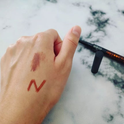 ブロウインク カラーティントデュオ/MAYBELLINE NEW YORK/眉ティントを使ったクチコミ(4枚目)