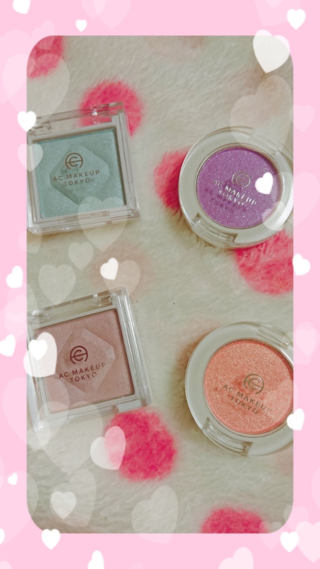 AC シングルアイカラー 04 ラベンダー/AC MAKEUP/単色アイシャドウを使ったクチコミ（1枚目）