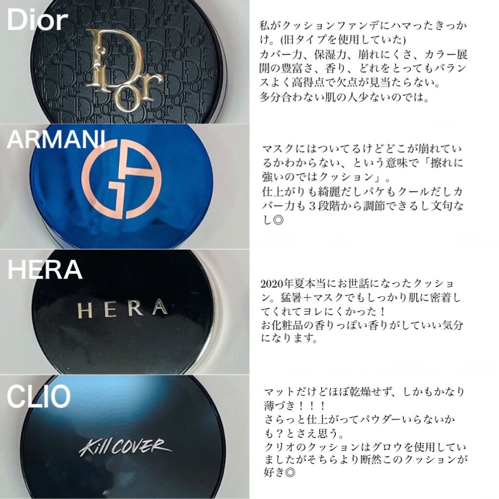 【旧】ディオールスキン フォーエヴァー クッション/Dior/クッションファンデーションを使ったクチコミ（3枚目）