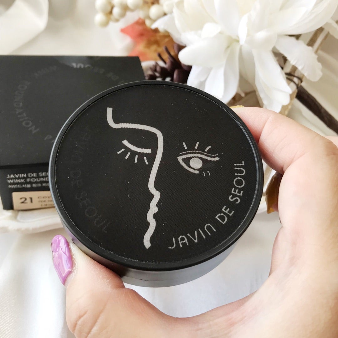 ジャビンドゥソウル ウインクファンデーションパクト/Javin De Seoul/クッションファンデーションを使ったクチコミ(8枚目)