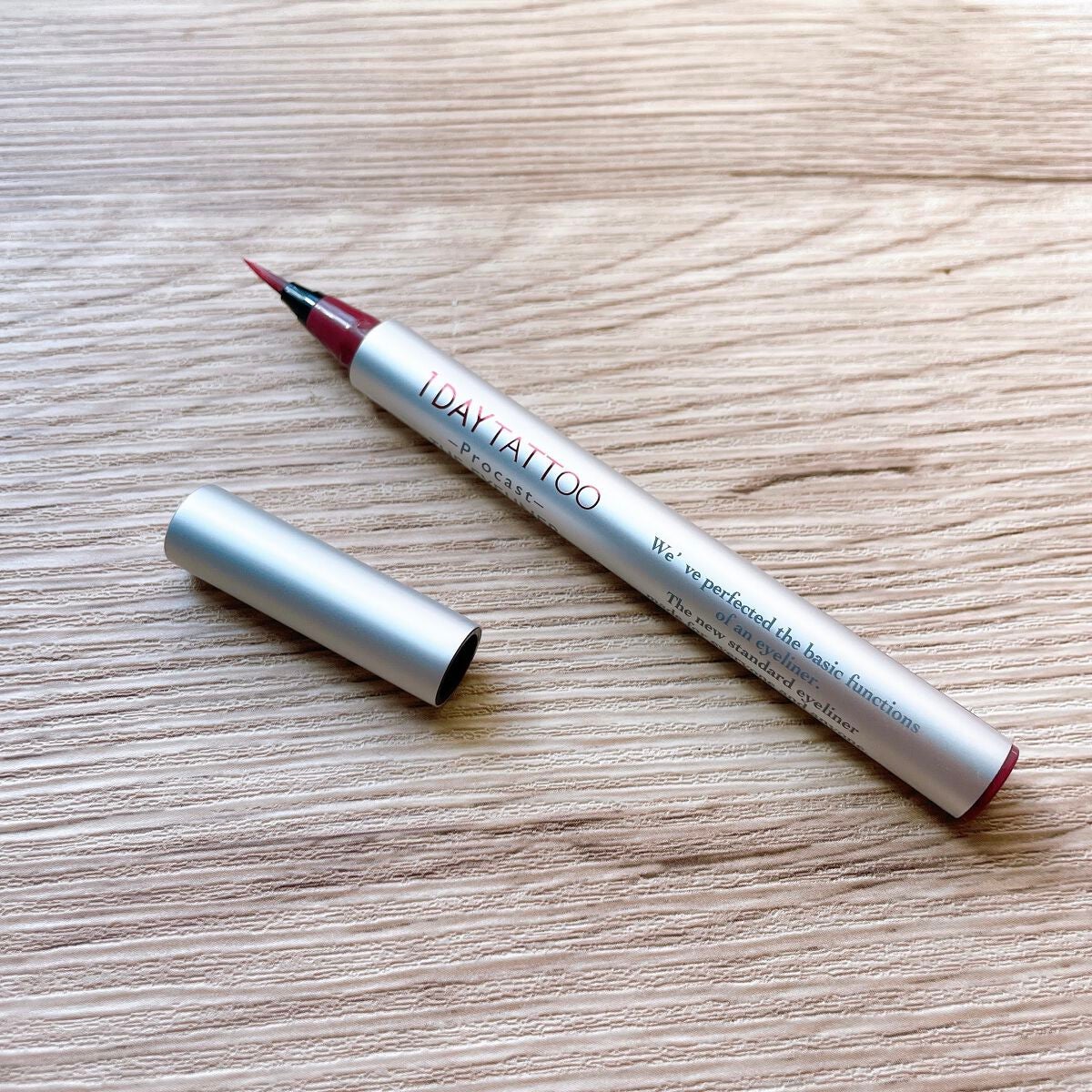 1DAY TATTOO プロキャスト ザ・アイライナー/K-パレット/リキッドアイライナーを使ったクチコミ(3枚目)