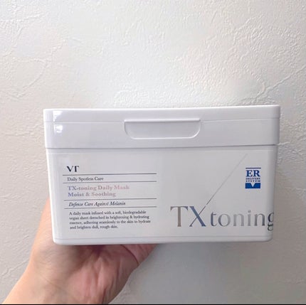 TXトーニングデイリーマスク/VT/その他スキンケアを使ったクチコミ(1枚目)