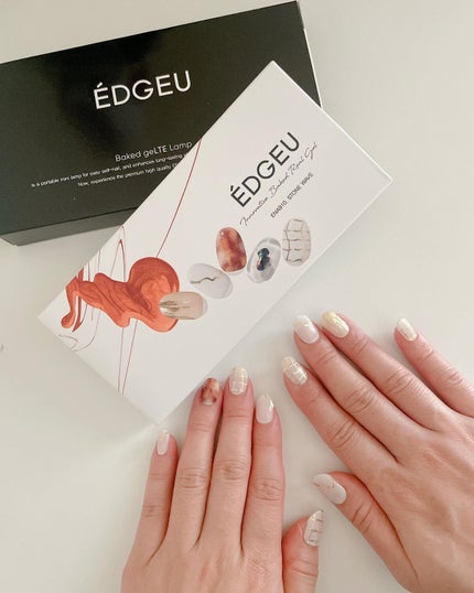 EDGEU ジェルネイルシール/EDGEU/ネイルシールを使ったクチコミ(7枚目)