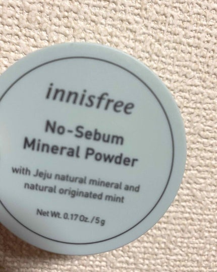 ノーセバム ミネラルパウダー/innisfree/ルースパウダーを使ったクチコミ(1枚目)
