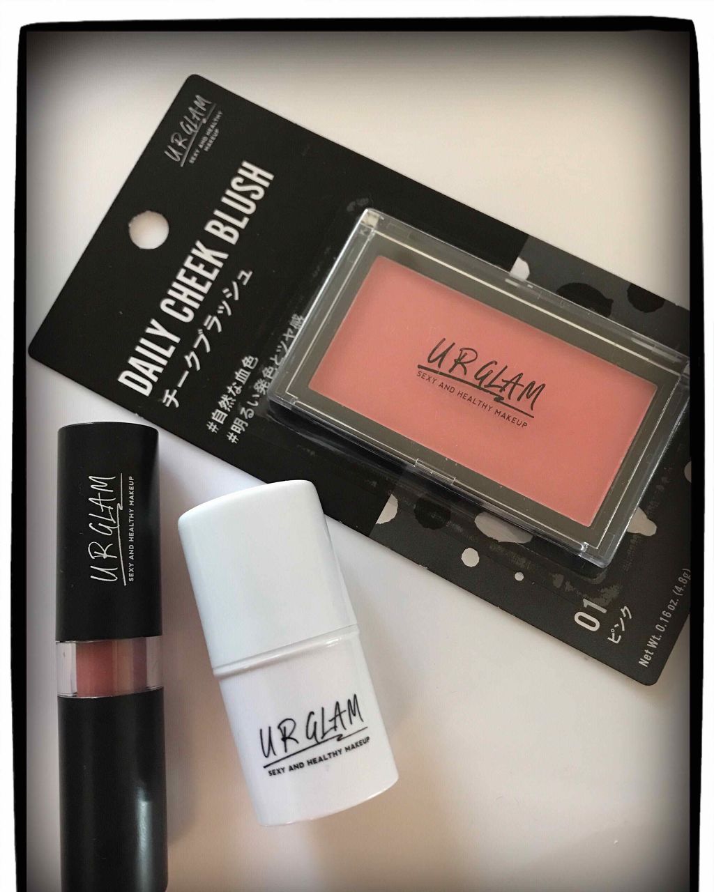 UR GLAM　DAILY CHEEK BLUSH/U R GLAM/パウダーチークを使ったクチコミ（1枚目）