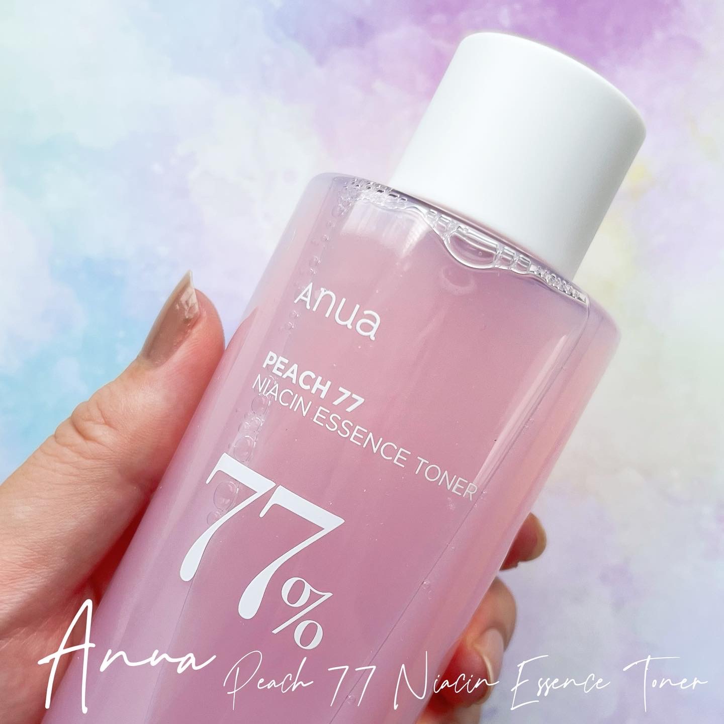桃77％ナイアシンエッセンストナー 250ml/Anua/化粧水を使ったクチコミ（3枚目）
