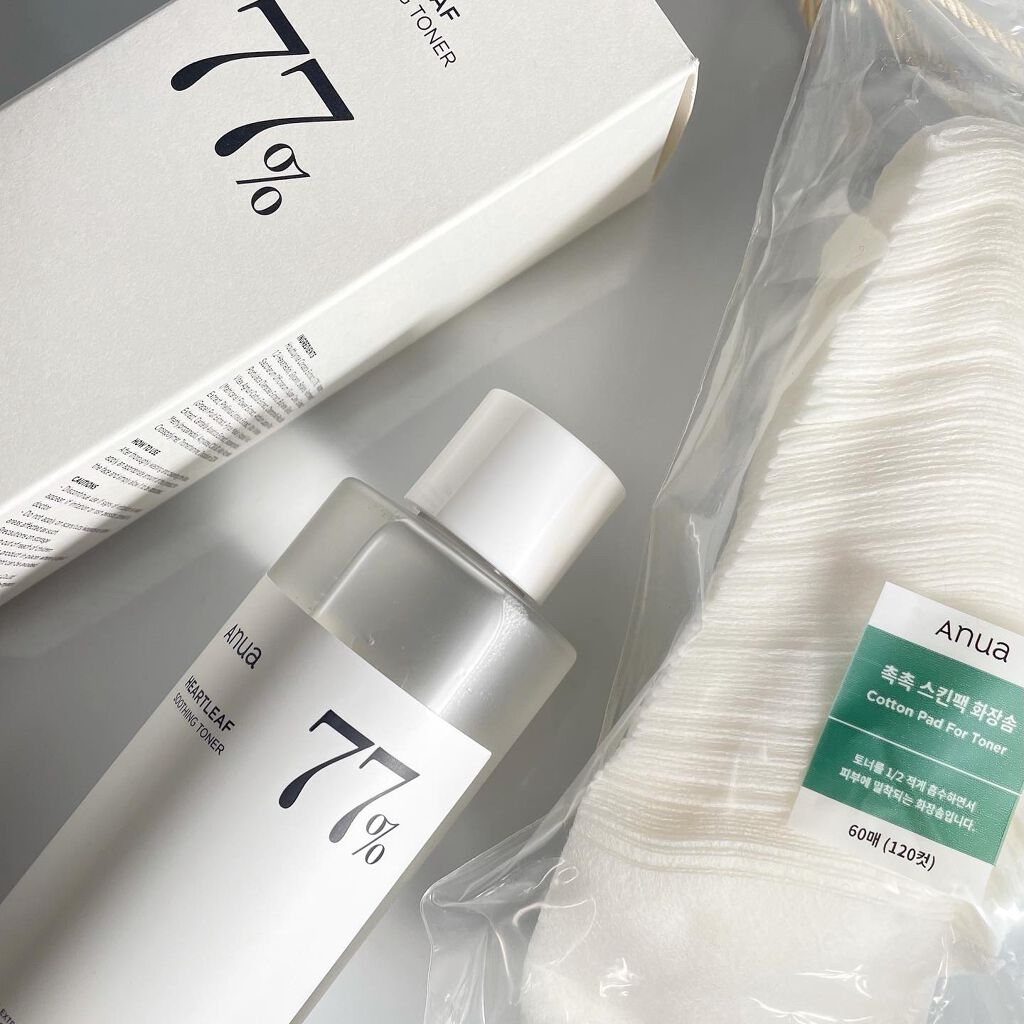 ドクダミ 77 スージングトナー/Anua/化粧水を使ったクチコミ（1枚目）