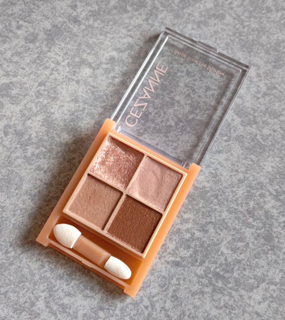 ベージュトーンアイシャドウ/CEZANNE/アイシャドウパレットを使ったクチコミ（2枚目）