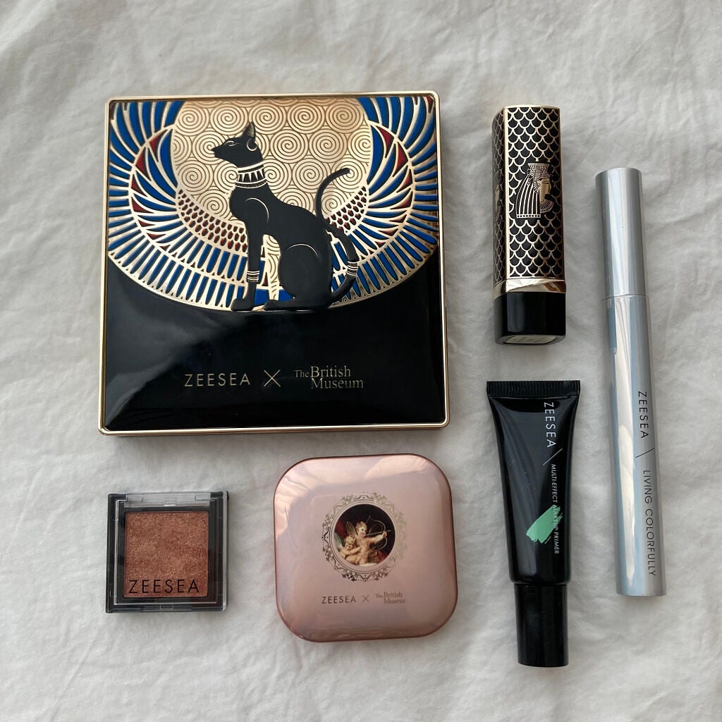 大英博物館 エジプトシリーズ アイシャドウパレット/ZEESEA/アイシャドウパレットを使ったクチコミ(2枚目)