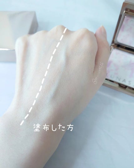 マージングフェースグロウ/LUNASOL/プレストパウダーを使ったクチコミ(6枚目)