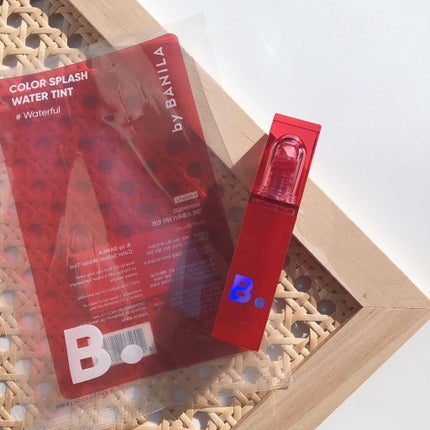 カラースプラッシュウォーターティント/B. by BANILA/リップティントを使ったクチコミ(7枚目)