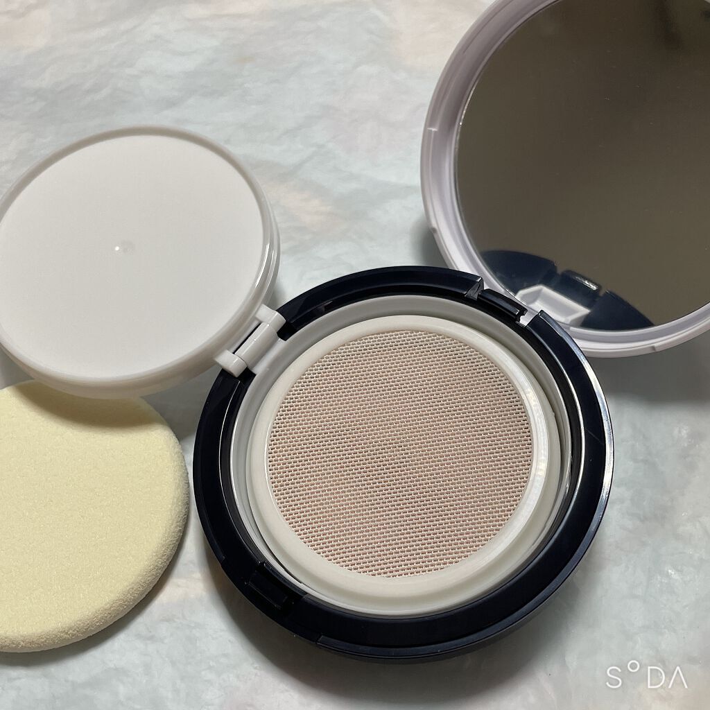 モイストラボフローラ スキンコントロール メッシュファンデーション 10 明るい肌色/Moist Labo/クッションファンデーションを使ったクチコミ（3枚目）