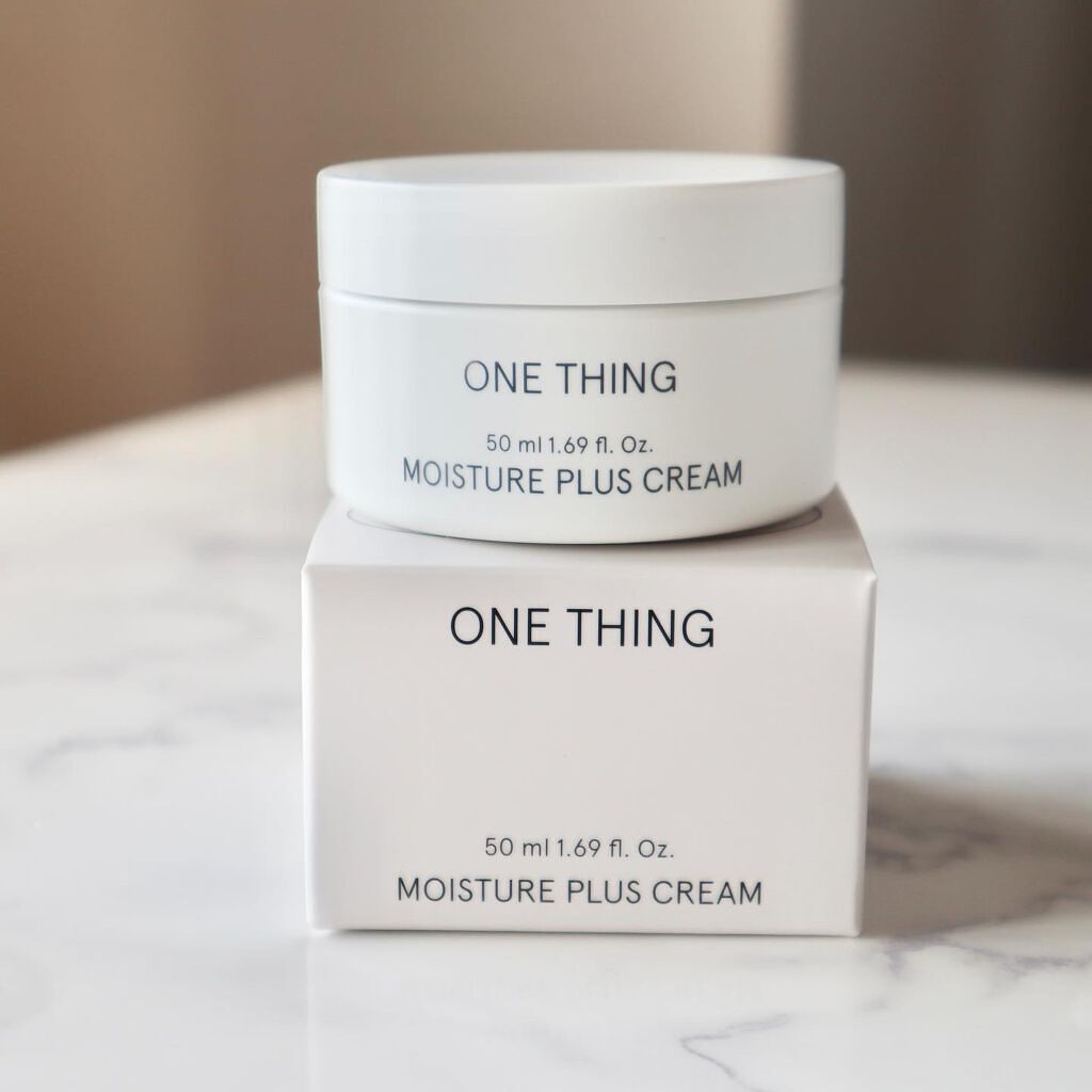 モイスチャープラスクリーム/ONE THING/フェイスクリームを使ったクチコミ（2枚目）