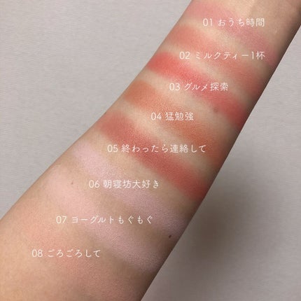 ピュア ブラッシュド サンシャイン チーク/PERIPERA/パウダーチークを使ったクチコミ(3枚目)