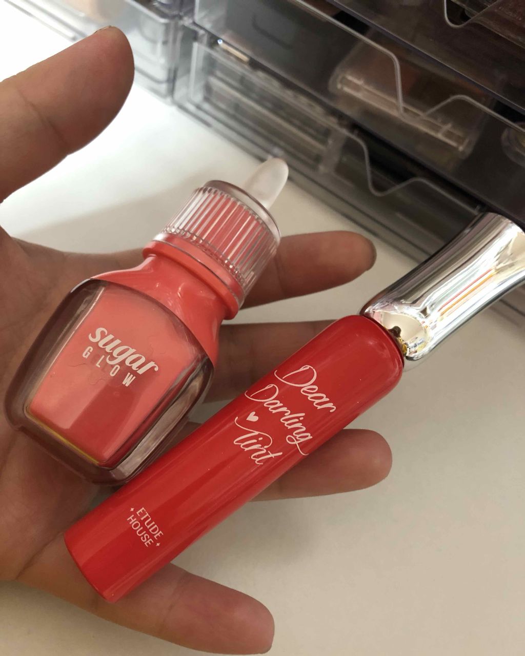 ディアダーリン オイルティント/ETUDE/リップグロスを使ったクチコミ(1枚目)