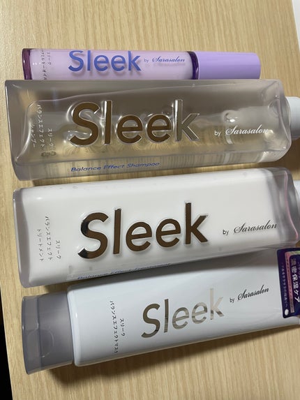 バランスエフェクトシャンプー/トリートメント/スリーク by サラサロン/市販シャンプーを使ったクチコミ(1枚目)
