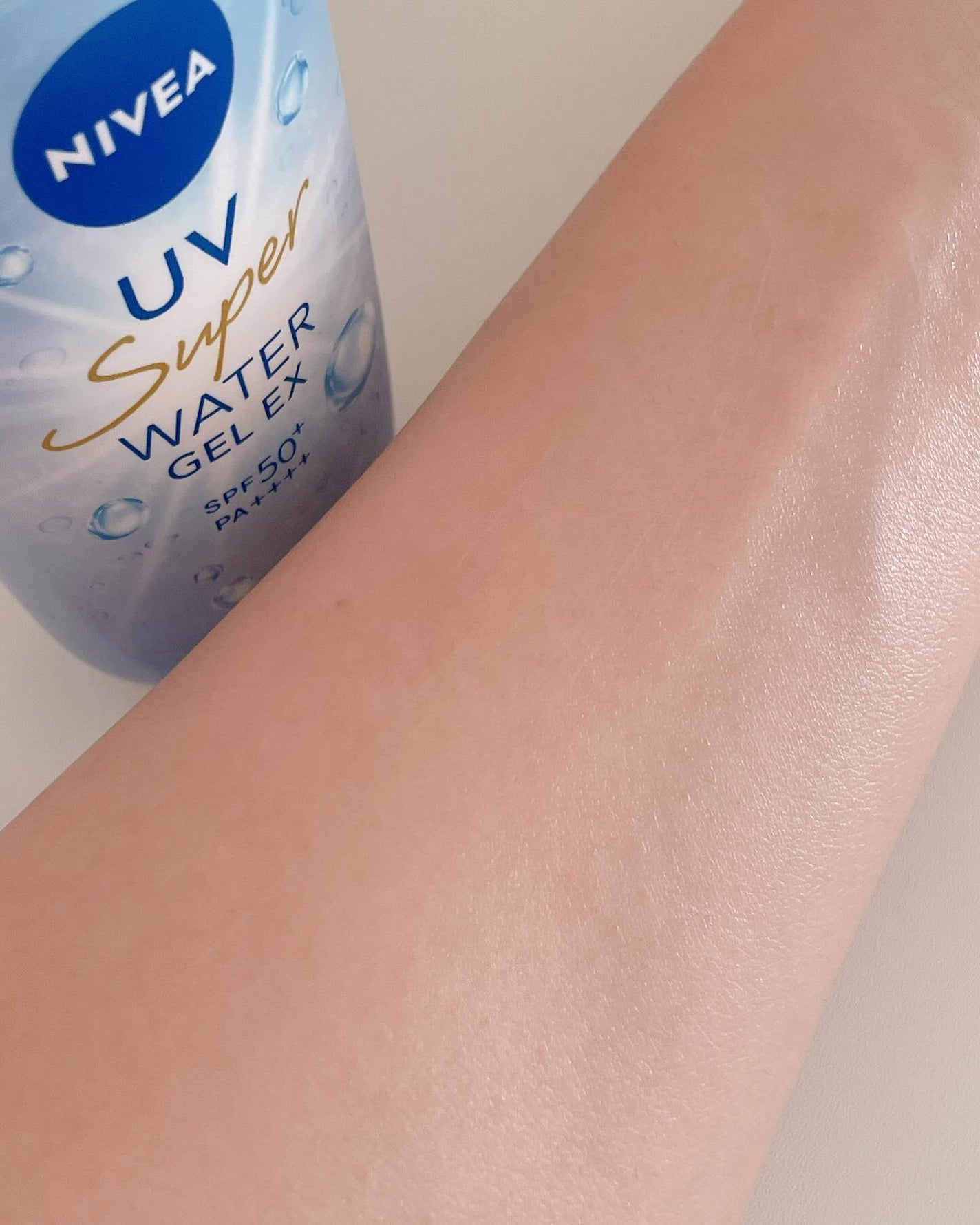 ニベアUV ウォータージェルEX/ニベア/日焼け止めジェルを使ったクチコミ(4枚目)