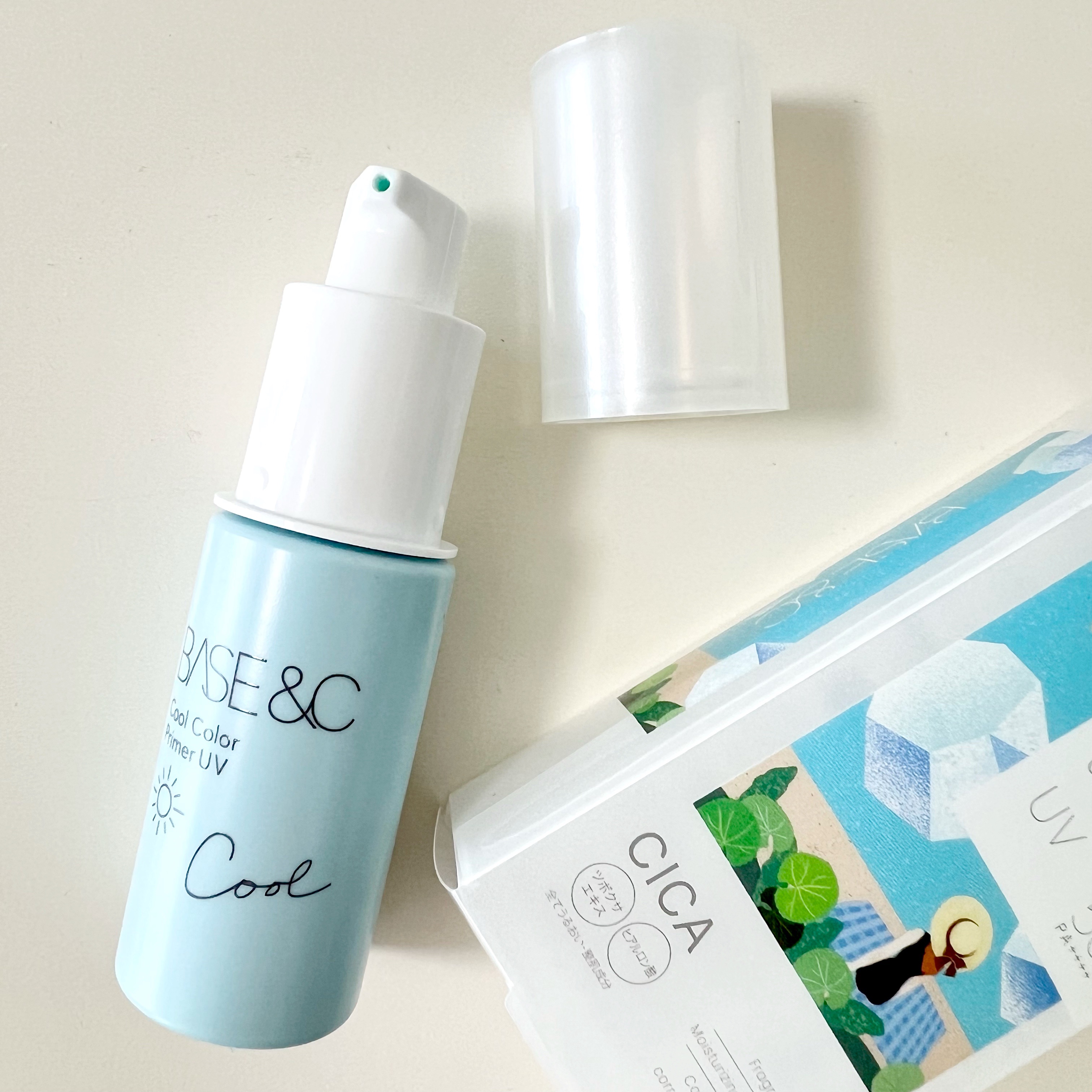 ベースアンドシー　クールカラープライマーＵＶ/キスミー/化粧下地を使ったクチコミ（1枚目）