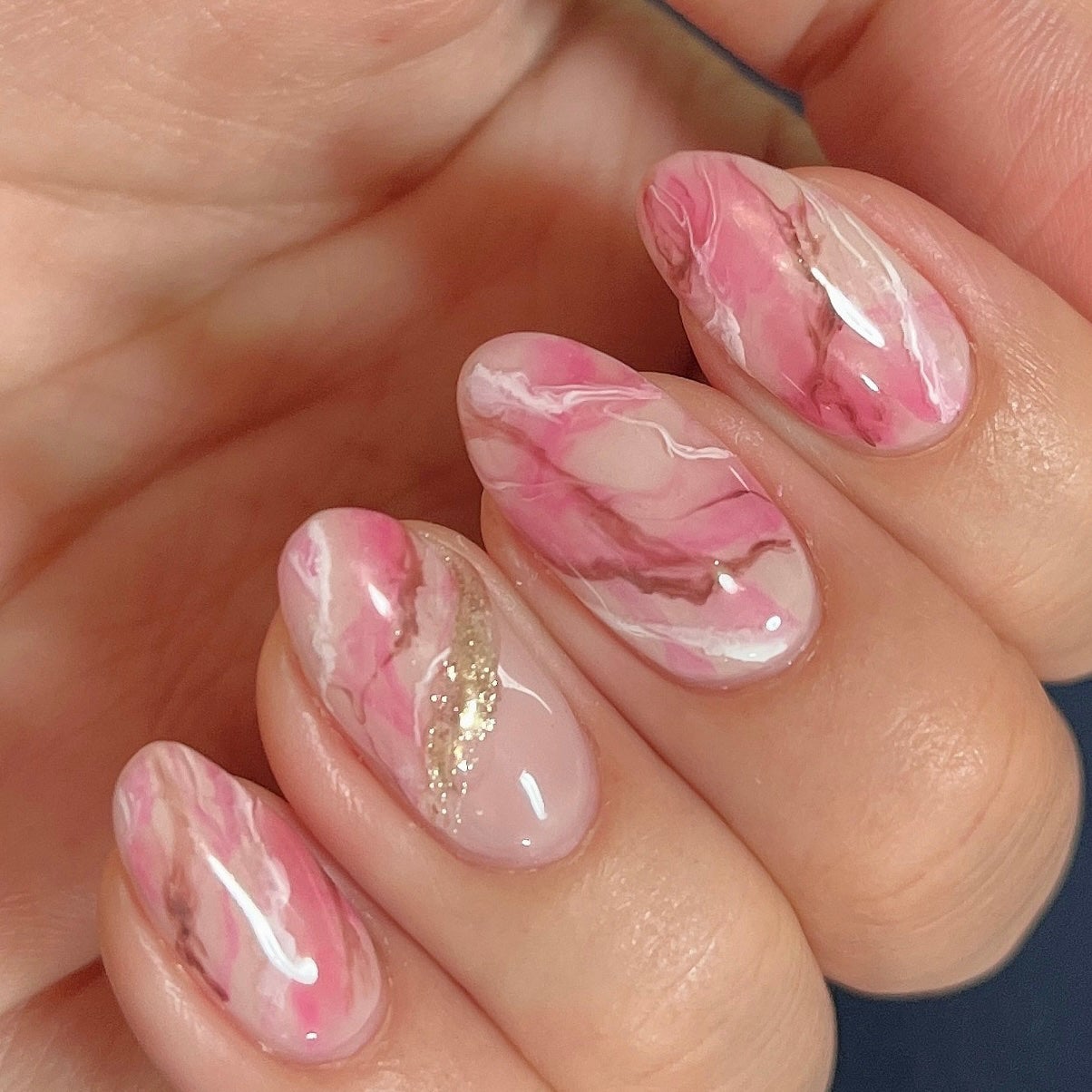 BRG ジェルネイル/DAISO/ジェルネイルを使ったクチコミ(4枚目)