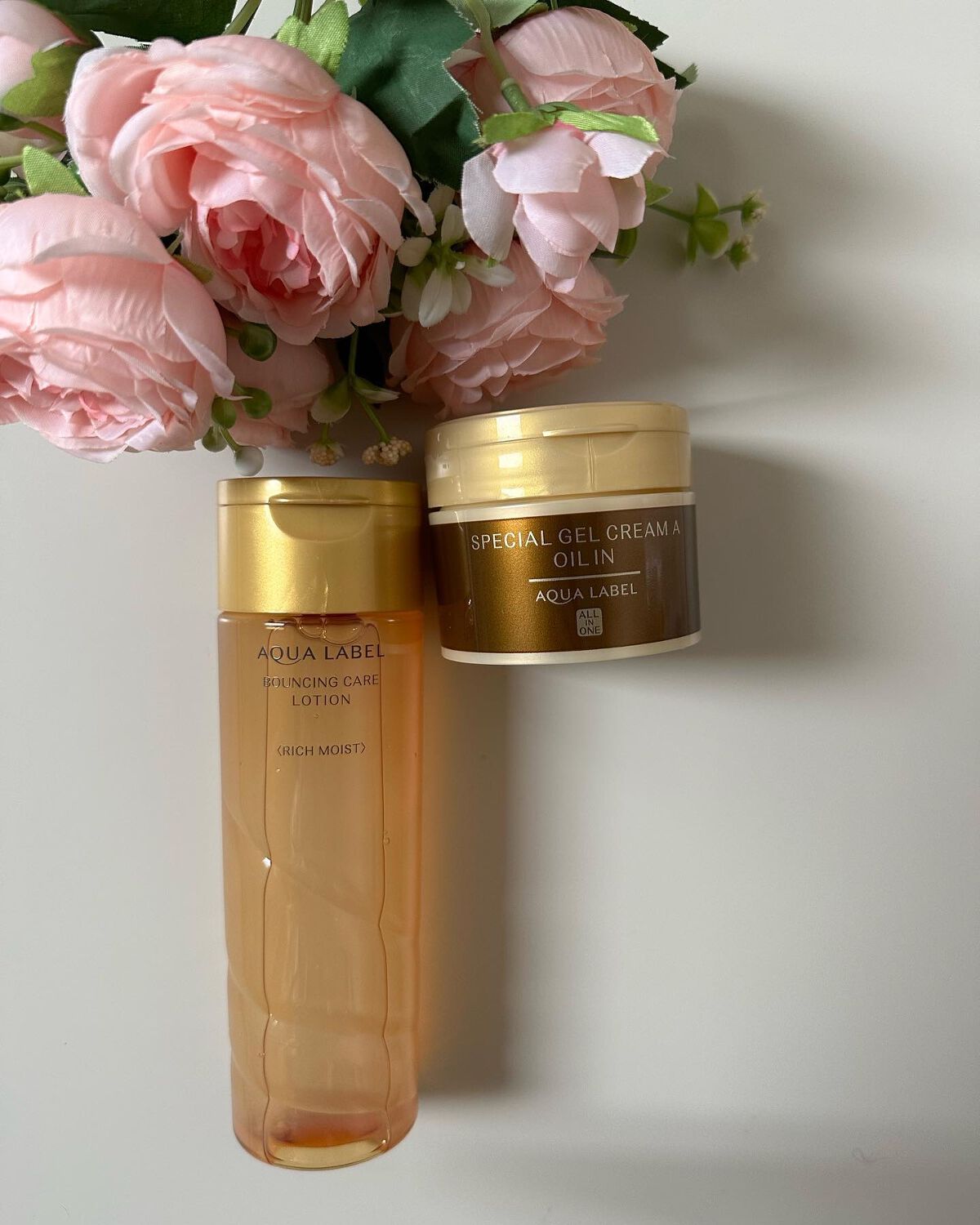 スペシャルジェルクリームA(オイルイン)/アクアレーベル/オールインワン化粧品を使ったクチコミ(1枚目)