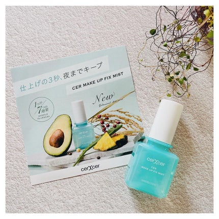 メイクアップフィックスミスト/cerXcer/フィックスミストを使ったクチコミ(3枚目)