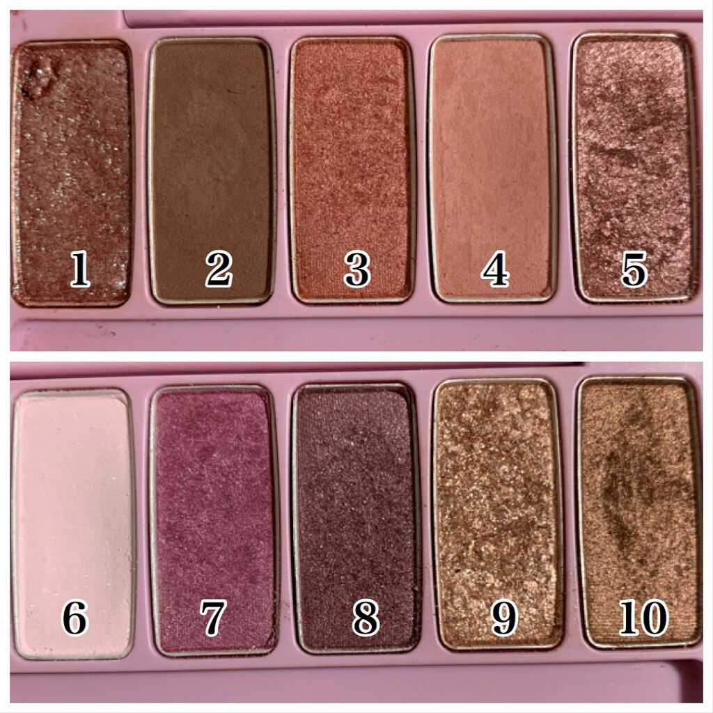 プレイカラー アイシャドウ/ETUDE/アイシャドウパレットを使ったクチコミ(2枚目)