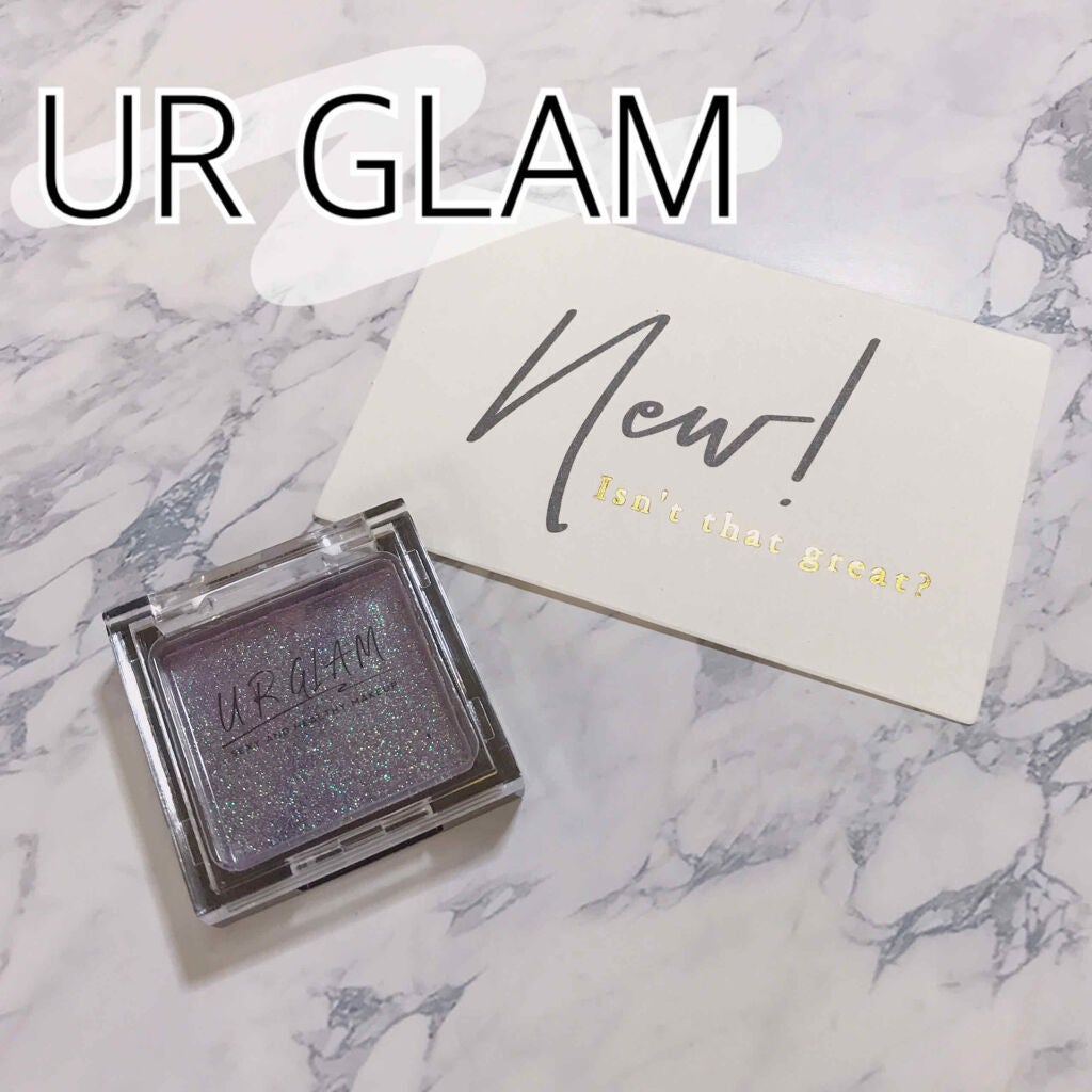 UR GLAM POWDER EYESHADOW/U R GLAM/単色アイシャドウを使ったクチコミ(1枚目)