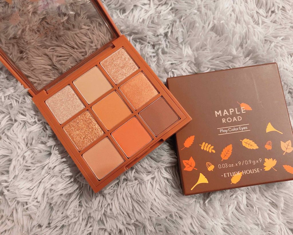 プレイカラーアイシャドウ メープルロード/ETUDE/アイシャドウパレットを使ったクチコミ(1枚目)