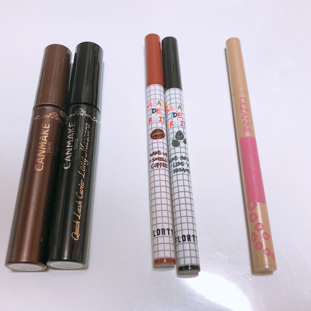 スマイルハート カラージェルアイライナー/FLORTTE/ジェルアイライナーを使ったクチコミ（2枚目）