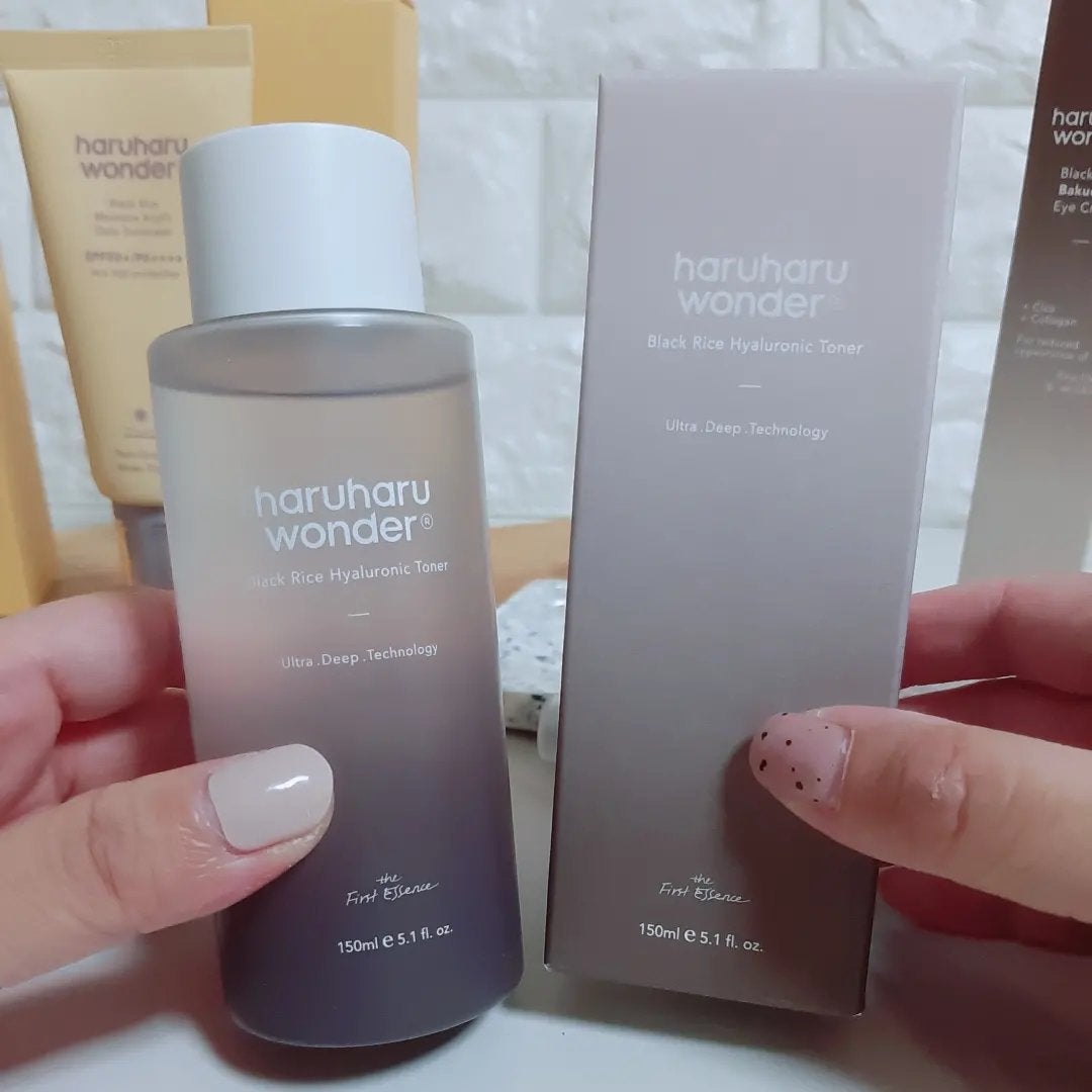 ブラックライス ヒアルロニックトナー/haruharu wonder/化粧水を使ったクチコミ(5枚目)