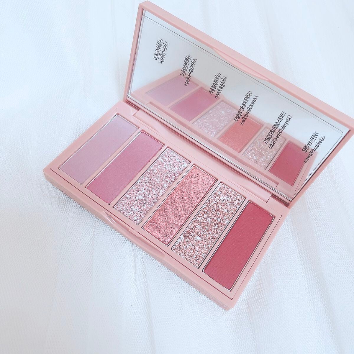 プレイカラーアイズミニ ローズボム/ETUDE/アイシャドウパレットを使ったクチコミ(5枚目)