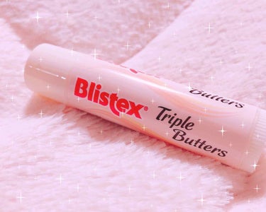 Blistex トリプルバターのクチコミ「Blistexのトリプルバターです🌟


こちらローズが人気あるみたいですが、
甘い香りが好き.....」（1枚目）
