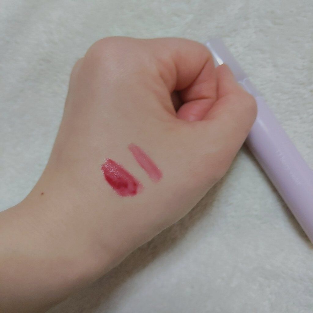 ディアダーリン ウォータージェルティント/ETUDE/リップティントを使ったクチコミ（2枚目）
