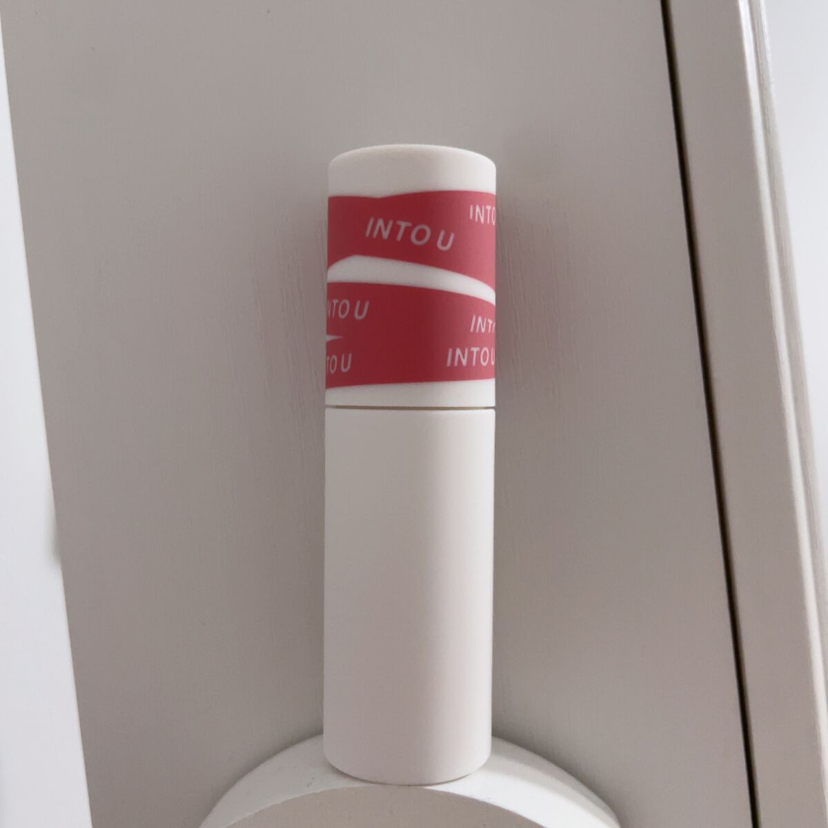 スーパーマットリップ&チークマッド/INTO U/口紅を使ったクチコミ(2枚目)