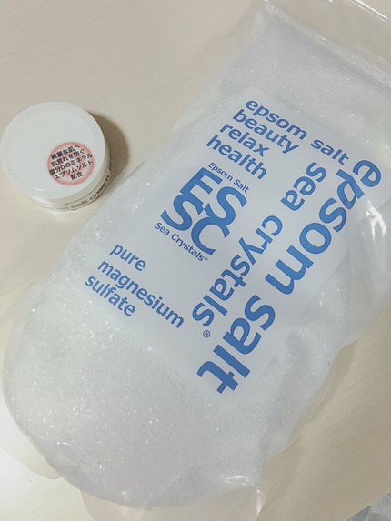 エプソムソルトクリーム/sea crystals/ボディクリームを使ったクチコミ(6枚目)