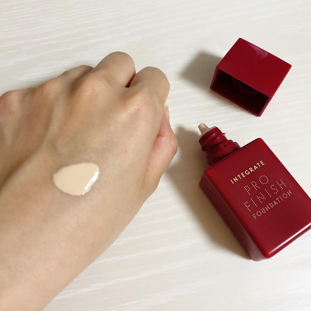 プロフィニッシュリキッド/インテグレート/リキッドファンデーションを使ったクチコミ(3枚目)