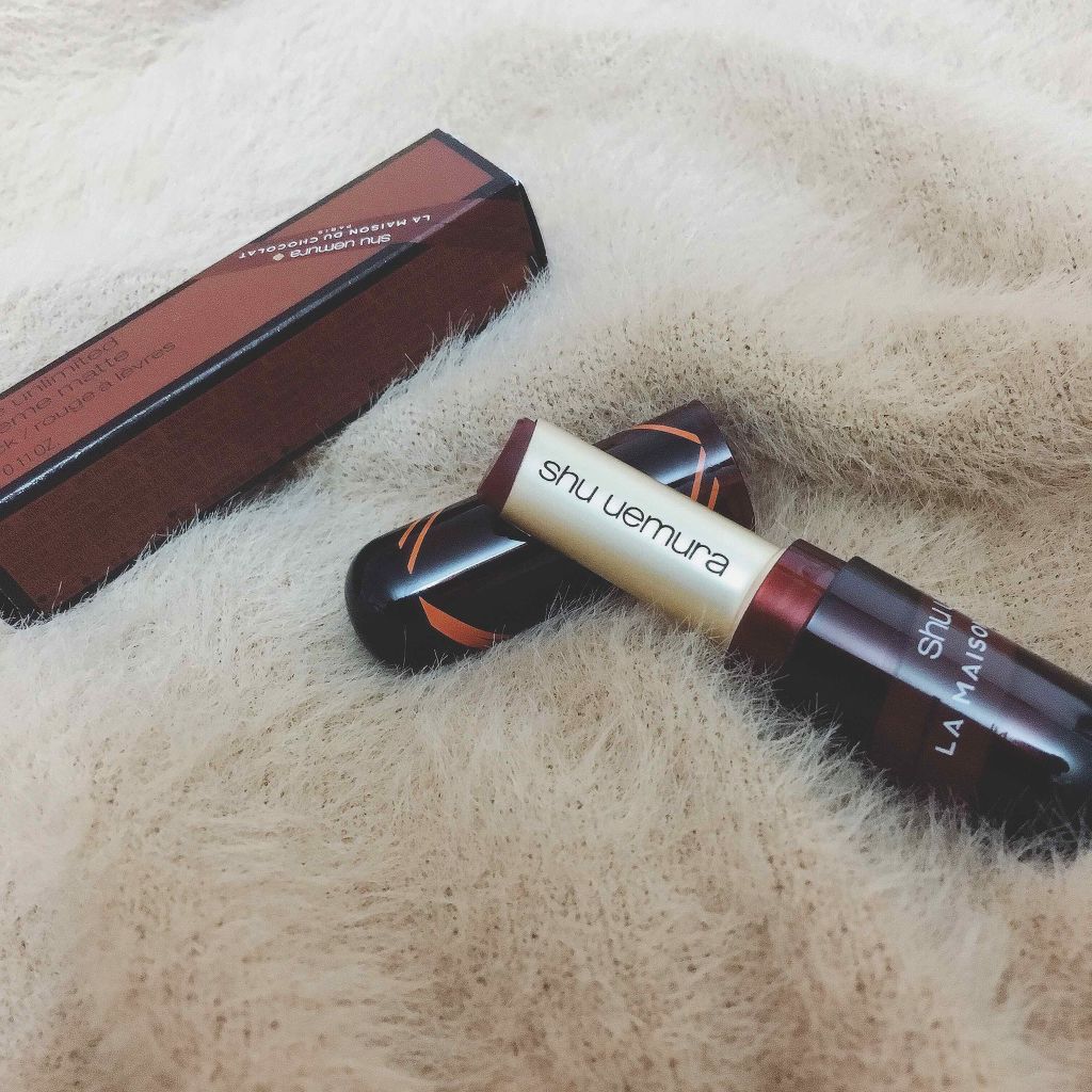 ルージュ アンリミテッド マット/shu uemura/口紅を使ったクチコミ(1枚目)