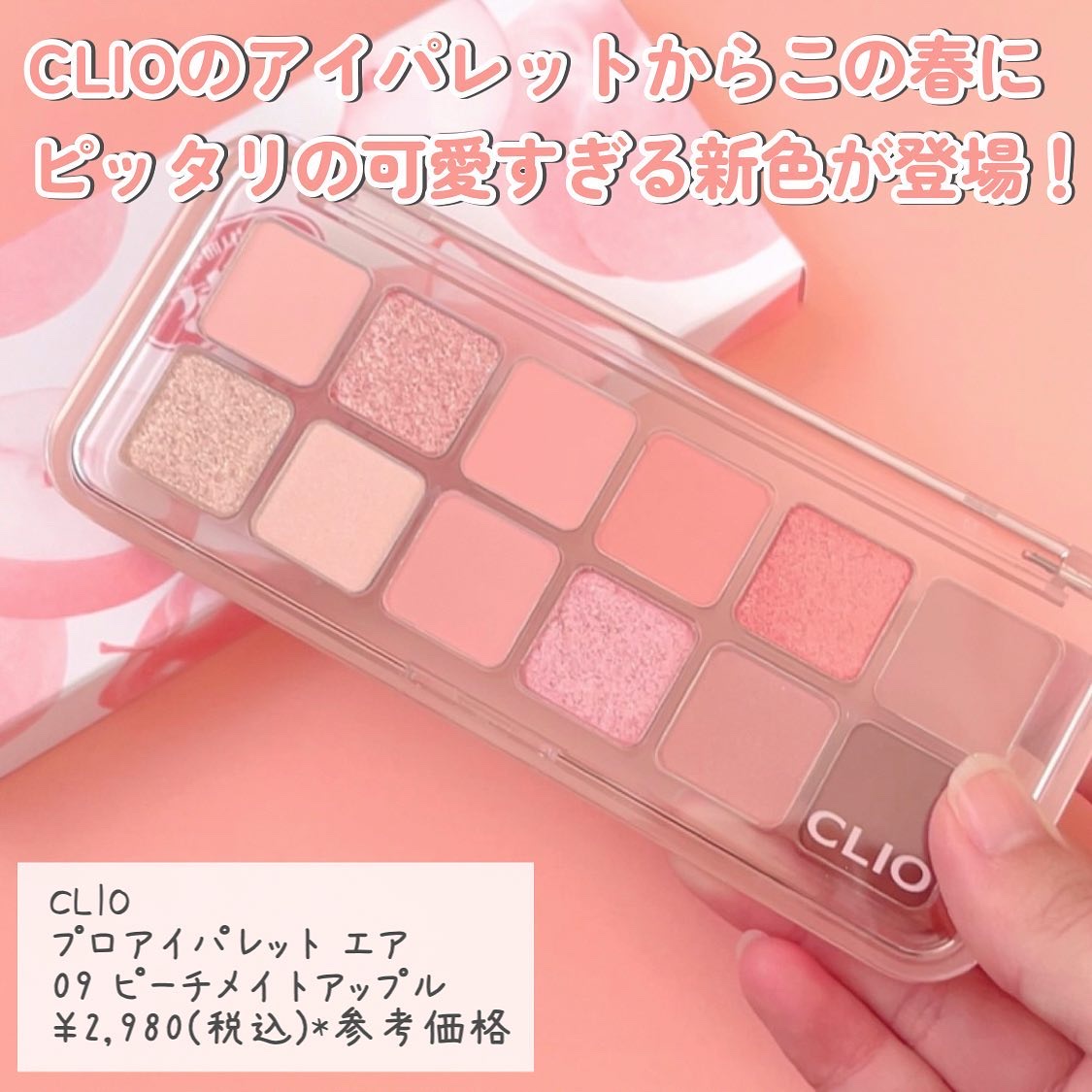 プロ アイ パレット エアー/CLIO/アイシャドウパレットを使ったクチコミ（2枚目）