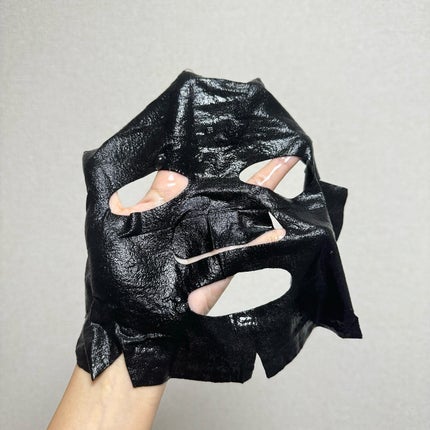 ヒアルロン酸モイスチャー ブラックマスク/我的心機/シートマスク・パックを使ったクチコミ(4枚目)