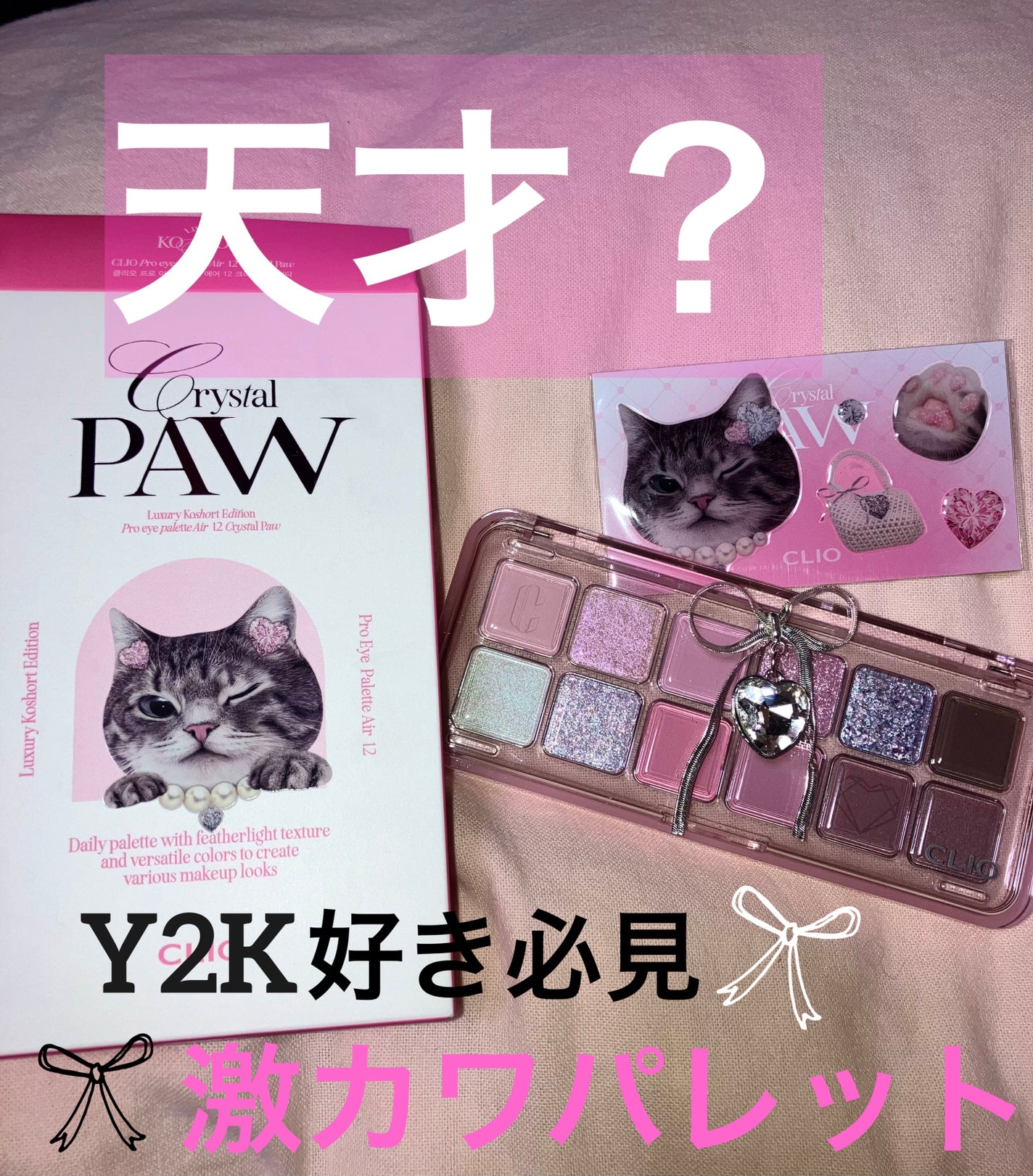 プロ アイ パレット エアー/CLIO/アイシャドウパレットを使ったクチコミ(1枚目)