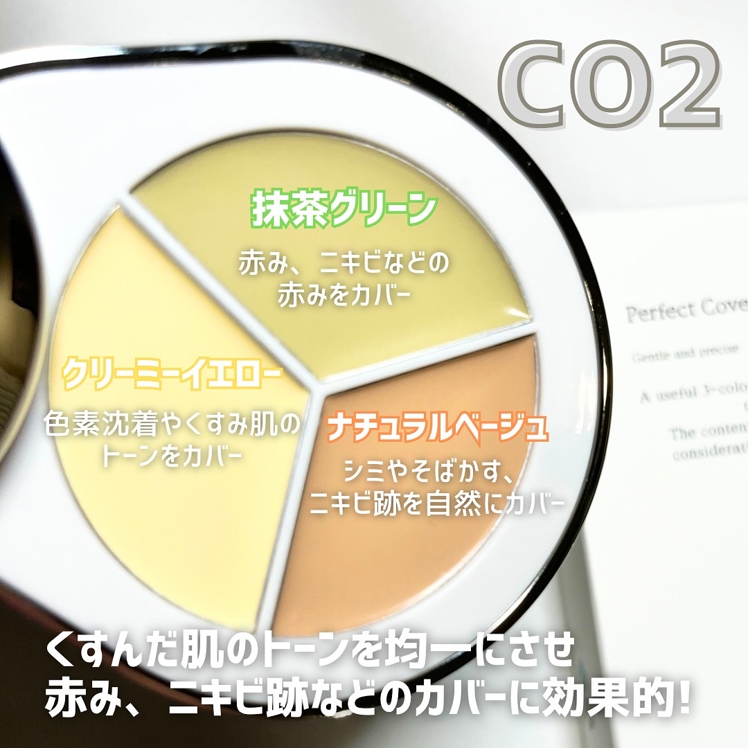 パーフェクトカバー コンシーラーパレット/Dear.A/パレットコンシーラーを使ったクチコミ（3枚目）