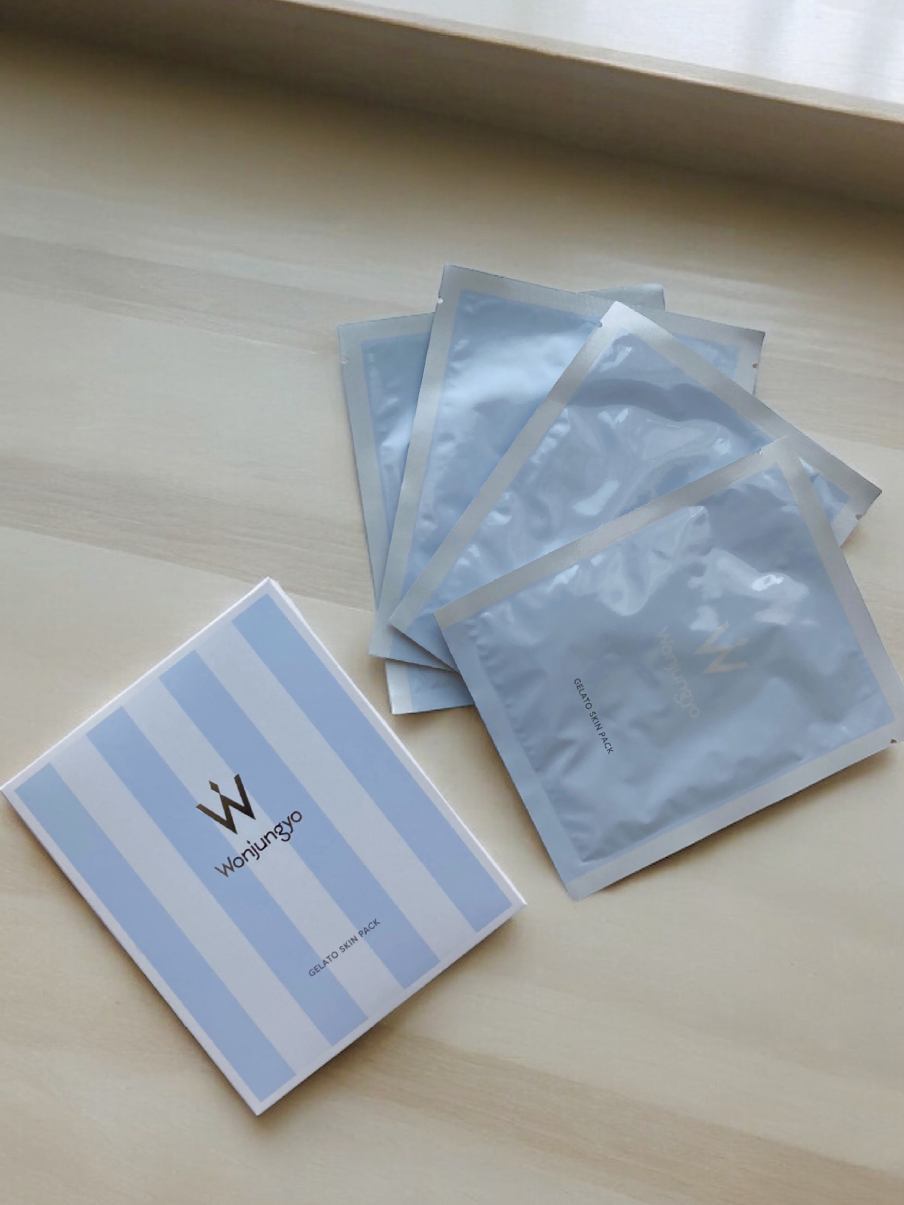 ウォンジョンヨ ジェラートスキンパック/Wonjungyo/シートマスク・パックを使ったクチコミ（3枚目）