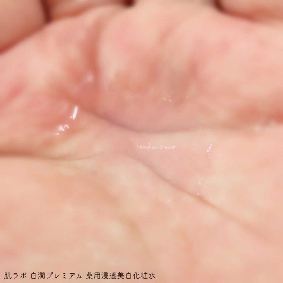 白潤プレミアム薬用浸透美白化粧水/肌ラボ/化粧水を使ったクチコミ(3枚目)