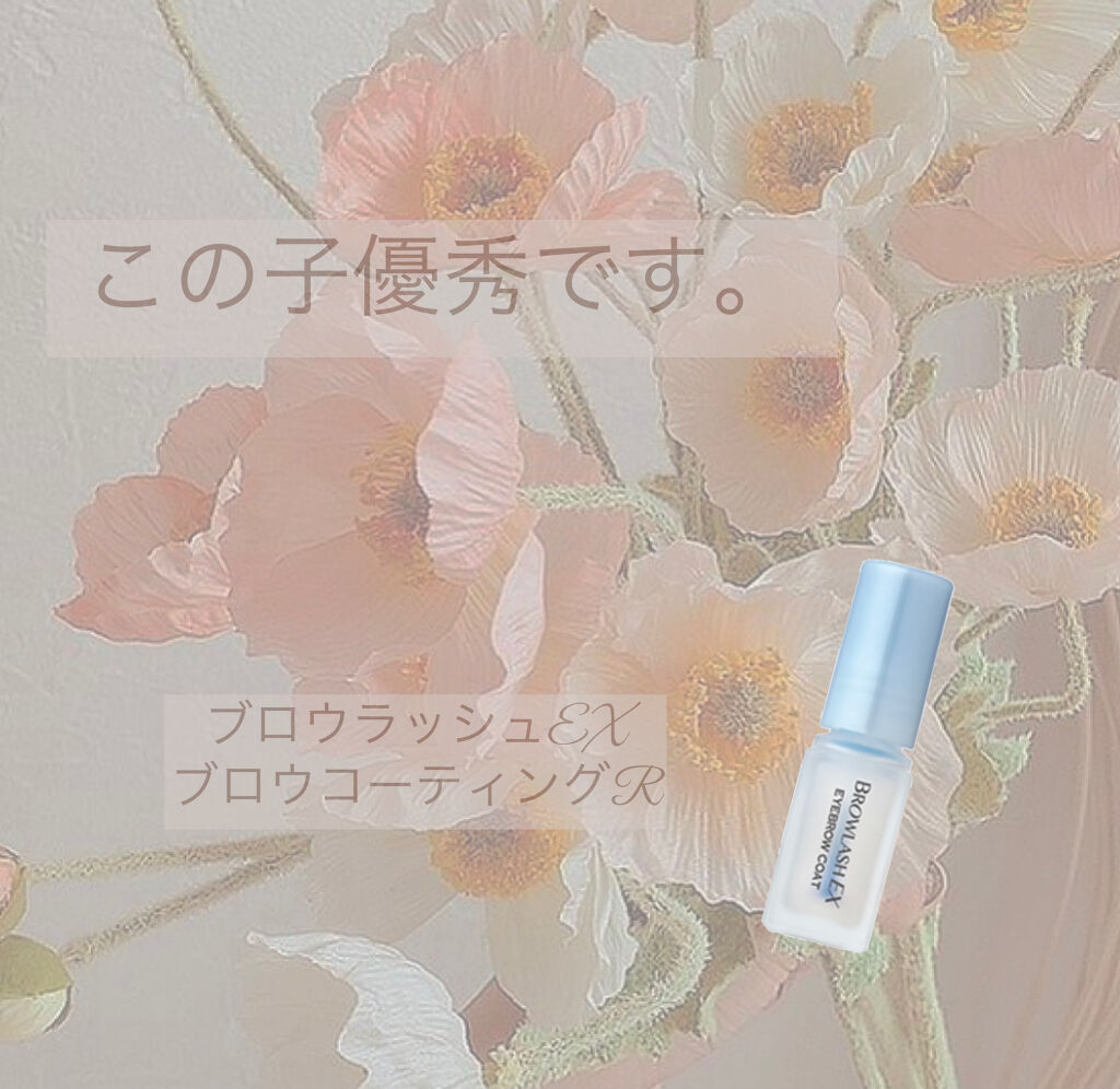 ブロウラッシュEX ブロウコーティング R/ブロウラッシュ/アイブロウコートを使ったクチコミ（1枚目）
